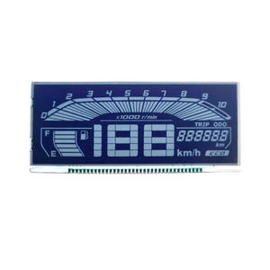 Schermo personalizzato FSTN LCD 2 cifre 7 segmento Display OEM negativo segmento di tipo LCD per tachimetro - Product Image 1