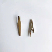 Mini-pinces de connexion en métal argenté pour accessoires de rangement, cartes de visite, porte-photos, et notes mémo