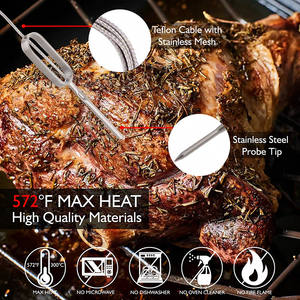 Sans fil Bluetooth BARBECUE Cuisson Viande Numérique Thermomètre À Lait avec APPLICATION Gratuite - Product Image 6