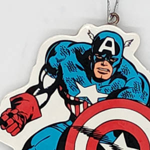 Venta al por mayor de resina Spider Iron Man llaveros acrílico llavero en blanco dibujos animados Capitán artesanía Anime estilo Animal para personalización - Product Image 4