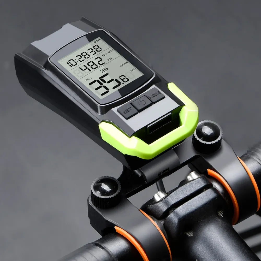 Front de montagne 3 en 1, avant-cour pour vélo, compteur de vitesse Rechargeable par USB, éclairage très lumineux