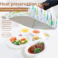 Housse de protection des légumes pour la maison, pliable, de grande taille, anti moustiques et contre les mouches, à isolation thermique épaisse