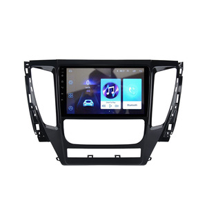 เครื่องเล่นวิทยุติดรถยนต์ระบบสัมผัสหน้าจอแอนดรอยด์ พร้อมระบบนำทาง GPS มัลติมีเดีย สำหรับรถยนต์ Pajero Sport ปี 2017 ถึง 2021 - Product Image 1