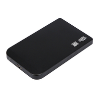 Case per HDD da 2,5 Pollici USB 3, Enclosure per Disco Rigido, Box SSD, Custodia per Disco Rigido, Adattatore da SATA a USB 3.0