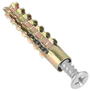 Jeu de clous intégrés M6 M8 vente en gros mur de briques creuses spécial <span class=keywords><strong>vis</strong></span> d'expansion en métal anti-desserrage acier fin fer dentelé - Product Image 5