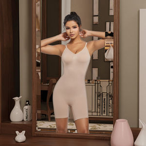 Body Gainant Personnalisé Dos Nu pour <span class=keywords><strong>Femme</strong></span> Effet Remonte-Fesses Contrôle du Ventre Sans Couture et Respirant en Nylon pour Adultes - Product Image 5