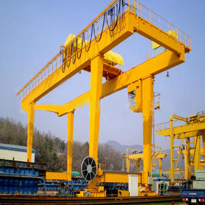 Grúa de Elevación Montada sobre Rieles de Alta Calidad, Grúa Pórtico de Doble Viga de 16t, 20t, 30t, 50t - Product Image 2