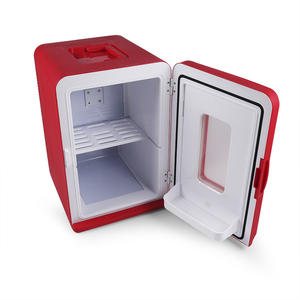 <span class=keywords><strong>Mini</strong></span> réfrigérateur refroidisseur de lait <span class=keywords><strong>avec</strong></span> fonction de refroidissement et de chauffage, sans givre, thermoélectrique, alimenté par batterie, design portable, fenêtre transparente - Product Image 5