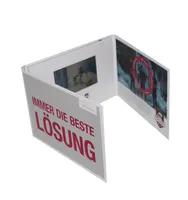 접힌 맞춤 비디오 소책자 lcd 브로셔 7 인치 디지털 폴더 인사말 카드 비디오 플레이어