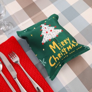 Cadeau créatif et ornement de bureau, boîte à mouchoirs en tissu de dessin animé pour cadeaux de Noël, porte-mouchoirs de voiture, boîte à mouchoirs décorative - Product Image 4