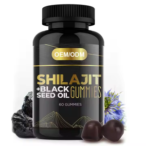 Oem/Odm Pure Himalayan Organische Shilajit Hars Gummies Suikervrije Volwassen Gummy Candy Harsachtige Extracten Van De Aarde - Product Image 1