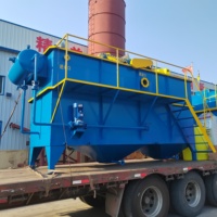 Entegre küçük DAF, pıhtılaşma ve flokülasyon tankı 10-100m3/h ile çözünmüş hava flotasyon makinesi