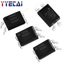 50 piezas PC817C PC817B PC814A DIP4 SOP4 Optoacoplador EL817 817C FL817C PS817C LTV817C DIP SMD PC814 EL814A EL814 Nuevo Original Opto
