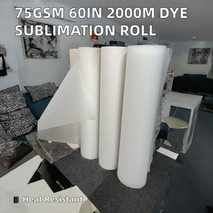 Rouleau de film de transfert thermique PET blanc Cratus avec impression numérique pour vêtements et vêtements de sport - Product Image 2
