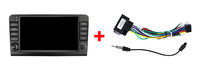 DUDUAUTO - Autoestéreo con Pantalla Táctil Android, Navegación GPS, Compatible con DSP y Subwoofer para Benz Clase M W164, Clase GL X164, ML GL