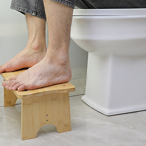 Wholesale Eco-Friendly Folding Large Anti Single <b>Bathroom</b> <b>Stool</b> Sturdy Wooden Toilet <b>Stool</b> Squatting Adults Storage - Product Image 2