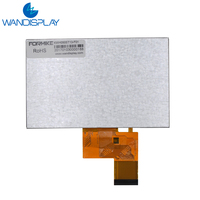 Écran LCD 5 pouces, panneau TFT 40 broches, résolution 800x480 points, module d'affichage matériel standard