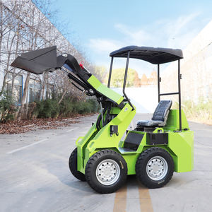 Mini-chargeuse compacte sur pneus CE EPA de Chine avec godet, trancheuse, moteur rotatif, pompe, 15,7-17,2 kW, capacité de godet de 0,2 m³, garantie 1 an - Product Image 5