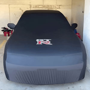 Housse de voiture personnalisée avec logo pour Nissan GT-R R35 Supercar <span class=keywords><strong>Killer</strong></span> Coupe, tissu élastique en velours doux, protection quotidienne durable contre la poussière - Product Image 2