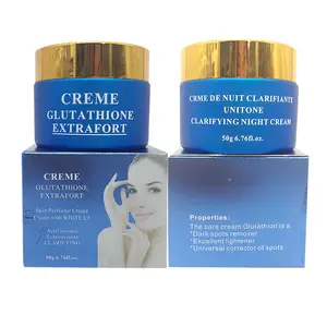 Creme Glutathione Extra Fort Actif Intence Eclaircissant Clarifying Best Skin Whitening Cream For Remove Dark Spots