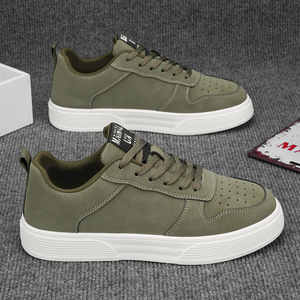 Zapatillas Casuales Exclusivas para Hombre, Talla Grande, Parte Superior de PU Artificial, Cierre con Cordones, Suela de Goma, Forro de Malla, Moda para las Cuatro Estaciones - Product Image 2