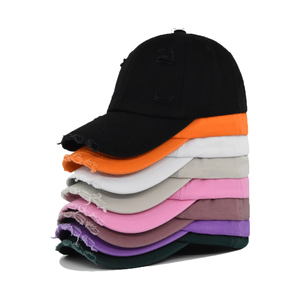 Cappello da Baseball Vintage in Cotone Lavato Stile Dad Hat Regolabile Unisex Tipo Trucker - Product Image 1