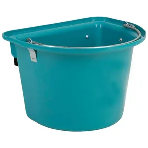 PP Material Horse / Sheep / Cattle / Camel / Alpaca / Deer Feeder Bucket Container