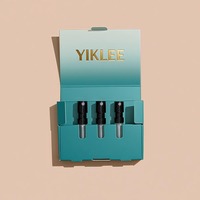 Caja de perfume plegable personalizada de 3 piezas para 1mL, 2ml, 3ml, 5ml, 10ml, viales de muestra, juego de descubrimiento, embalaje de muestra