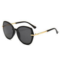 Vendeurs de créateurs de mode Lunettes de plage de haute qualité Lunettes de soleil yeux de chat