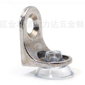 Stainless Steel Shelf Support Bracket With Suction Cup Nickel Plated For <b>Wardrobe</b> Wooden Board Fixing - Product Image 4