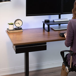 JH-Mech personnalisé 22.9 "X 45" X10.7 "sous le bureau monté plateau suspendu organisateur de stockage bureau métal sous le bureau tiroir organisateur - Product Image 3