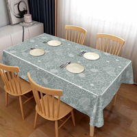 Nappe de table en pvc à imprimé floral, imperméable à l'huile, Offre Spéciale