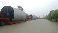 Sistem Kalsinasi Tugas Berat Struktur Andal Peralatan Rotary Kiln untuk Pabrik Pembuatan Semen Proses Kering Baru