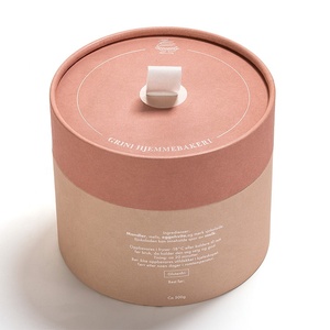 Free Sample New Material Pink Candy Skincare Cosmetic Cylinder Round Packaging Box Container Cardboard Prink Cosmetic Paper Tube