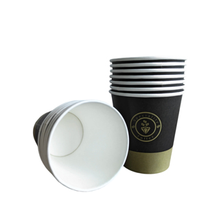 Gobelet en papier jetable à paroi simple de 7 oz, blanc, avec revêtement PE/PLA/PP, pour l'emballage et la vente à emporter des magasins de boissons - Product Image 4