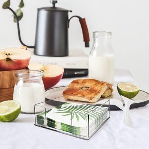 Acrylic khăn ăn chủ đám cưới hiện đại tổ Dạ Tiệc Nhẫn serviette bảng thiết lập trang trí - Product Image 6