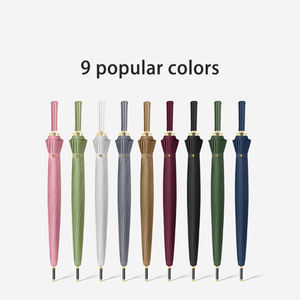 Paraguas largo para hombre, sombrilla resistente a la lluvia, al sol y al viento, accesorio Manual de estilo de negocios, gran oferta, 24 varillas - Product Image 3