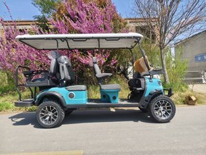 รถกอล์ฟกว้างขวางภายในรถ6-seater นั่งสบาย - Product Image 3