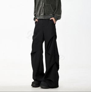 Herbst lose drapierende Micro Lacey Pants Mode Hochwertige Freizeit hose - Product Image 2