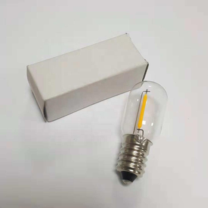 Ampoule LED T20 à filament <span class=keywords><strong>Edison</strong></span> pour <span class=keywords><strong>réfrigérateur</strong></span> 110V/220V 1W 2W, petite ampoule à culot E14/E12, ampoules en verre pour <span class=keywords><strong>réfrigérateur</strong></span> solaire/DC - Product Image 2