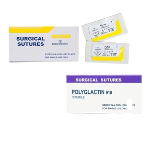 Suture chirurgicale absorbable en Polyglactine 910 Chromique et Catgut PGA jetable pour hôpitaux vétérinaires - Product Image 3