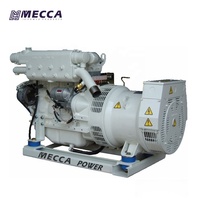 Générateur diesel marin industriel de 6 cylindres avec le moteur de Cummins Kubota SDEC pour des voiliers de bateau de bateau