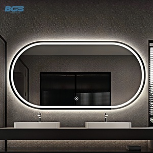 <span class=keywords><strong>Espejo</strong></span> Inteligente de Alta Definición para <span class=keywords><strong>Baño</strong></span>, Impermeable, <span class=keywords><strong>Antivaho</strong></span>, con Iluminación LED, Conectividad <span class=keywords><strong>Bluetooth</strong></span>, Sensor de Cuerpo Humano, Moderno - Product Image 1