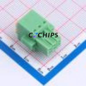 KF2EDGKEHM-3.5-2*3P Plug-in Terminal Block P=3.5mm Connector Male Plug Screw Fixing 2x3P 3.5mm - Product Image 2