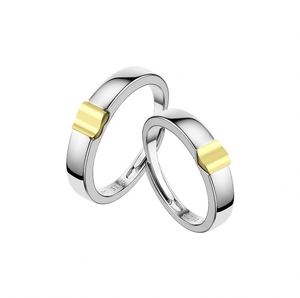 925 <b>Silver</b> Plated Romantic Magnetic Attract Each Heart Puzzle Couple <b>Ring</b> for Lover Man Woman <b>Adjustable</b> Open Wedding Jewelry - Product Image 6