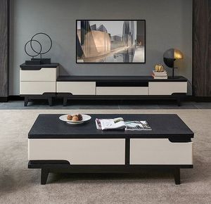 Muebles de Sala de Estar Modernos y de Lujo, Diseño <span class=keywords><strong>Nuevo</strong></span>, Precio de Mayoreo, Mueble para <span class=keywords><strong>TV</strong></span> y Juego de Mesa de Centro - Product Image 4