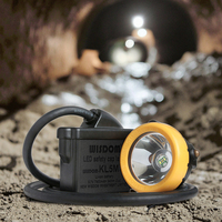 Nouveau lancement ATEX phare antidéflagrant, lampe de casque de sécurité Rechargeable Led Mining Cap Lamp KL5M