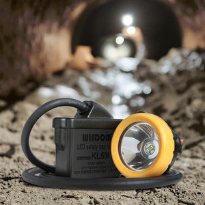 Nuovo lancio ATEX lampada frontale a prova di esplosione, lampada a cappello rigido ricaricabile a Led lampada a tappo mineraria KL5M - Product Image 1