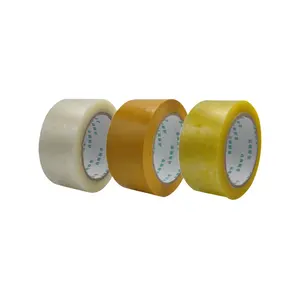 Cinta de embalaje de fabricación de fábrica, cinta OPP transparente de 48mm, cinta adhesiva BOPP Jumbo Roll para embalaje de sellado de cartón