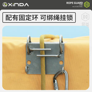 Xinda Rope Guard H Series Stainless Steel High Altitude Work Protection Equipment Abrasion Resistant <b>Corner</b> <b>Protector</b> - Product Image 4